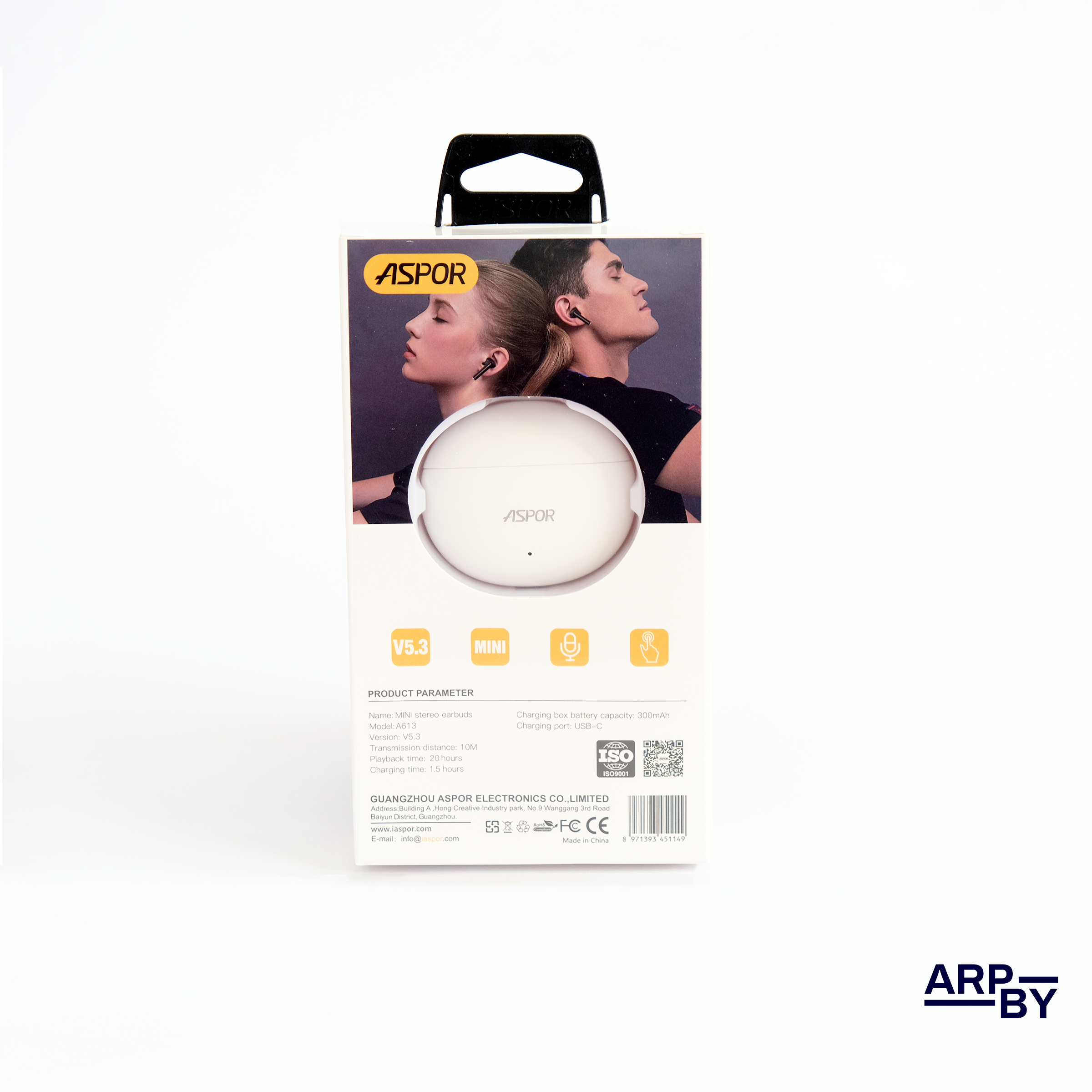 Auricular A613 Wireless Mini Branco Auricular A613 Wireless Mini Branco